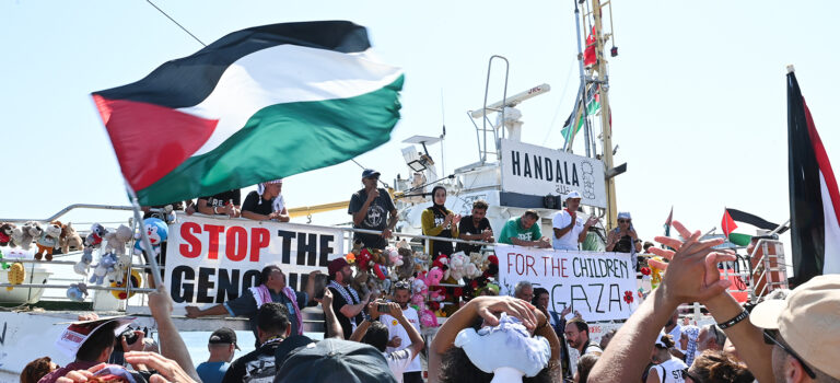 ¿Sirven de algo las flotillas a Gaza que acaban secuestradas por Israel? Sí, es «munición moral» para los palestinos