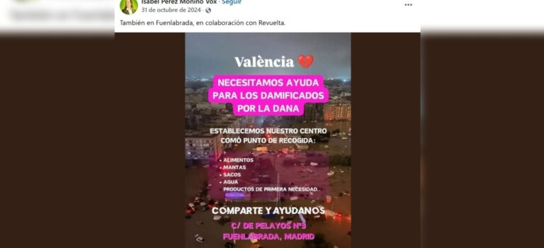 Vox apoyó campañas de Revuelta pidiendo donativos para las víctimas de la DANA y de los incendios Vox apoyó campañas de Revuelta pidiendo donativos para las víctimas de la DANA y de los incendios