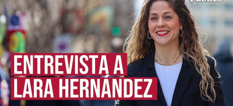 Lara Hernández: «La izquierda que nace el día 21 tiene la tarea principal de volver a conectar con la calle»