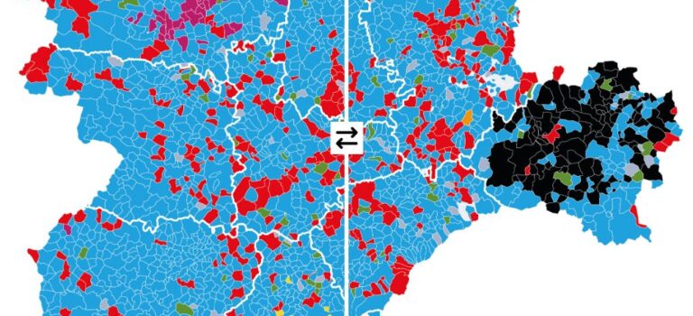El PP gana con autoridad en Castilla y León, y frena el ascenso de Vox, mientras el PSOE se recupera